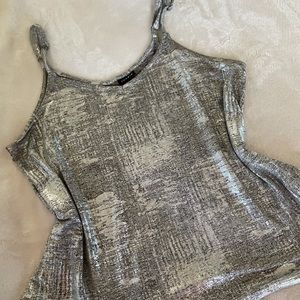 Torrid metallic shimmery tank top